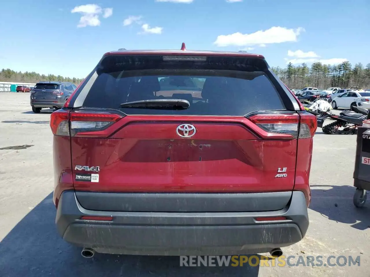 6 fotografías del automóvil dañado 2T3F1RFV1LC133110 TOYOTA RAV4 2020