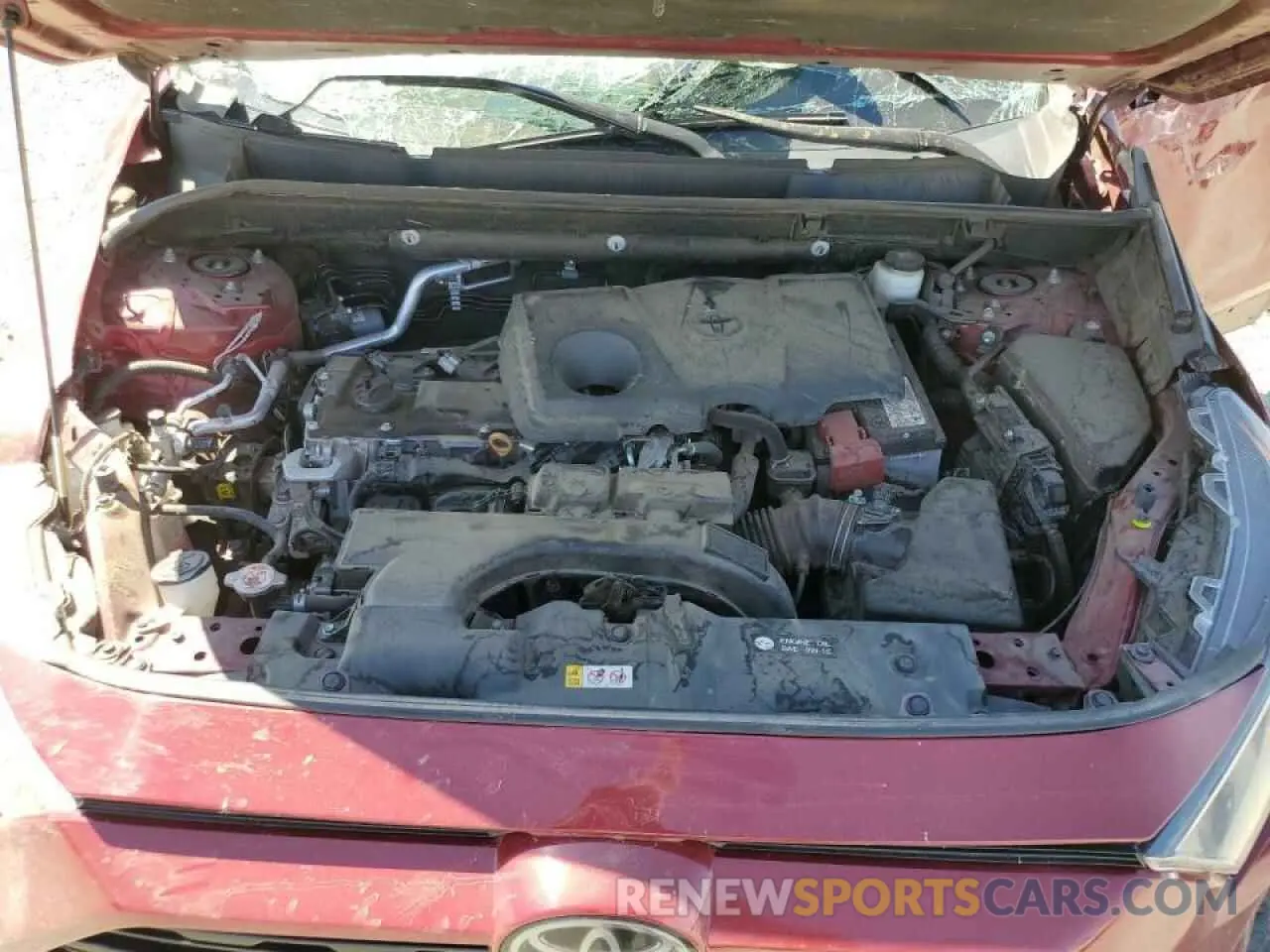 12 fotografías del automóvil dañado 2T3F1RFV1LW123398 TOYOTA RAV4 2020