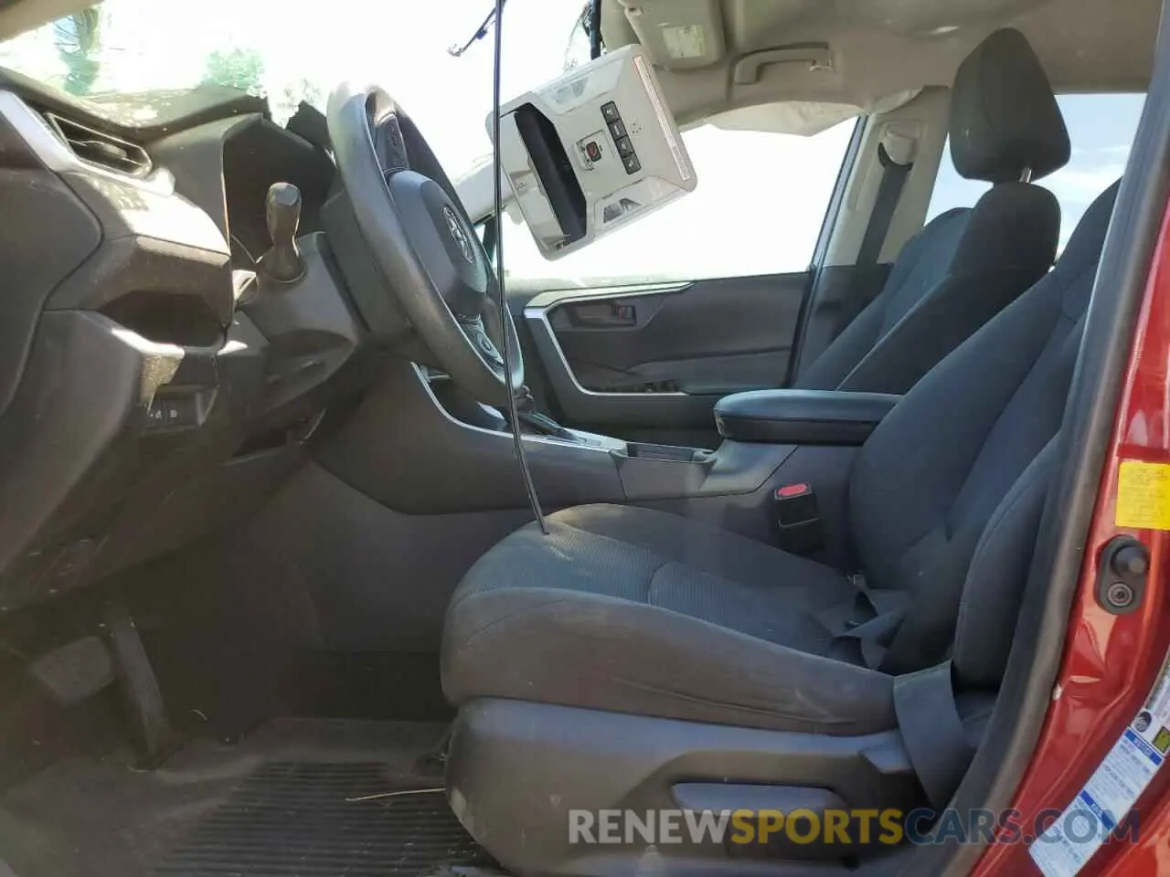 7 fotografías del automóvil dañado 2T3F1RFV1LW123398 TOYOTA RAV4 2020