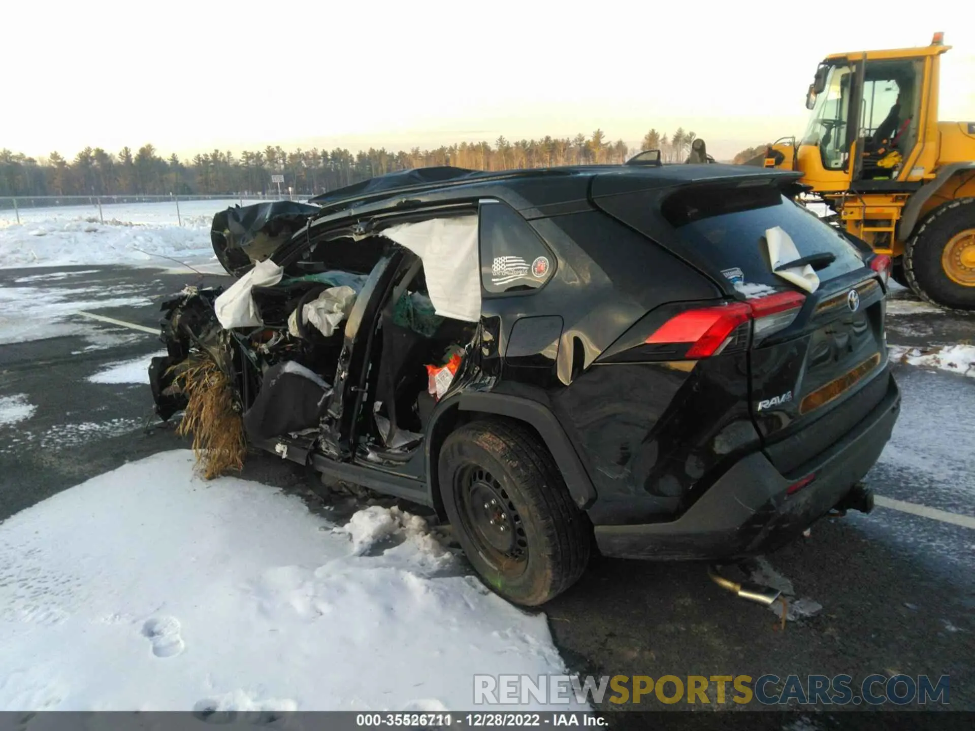 3 fotografías del automóvil dañado 2T3F1RFV2LW117786 TOYOTA RAV4 2020