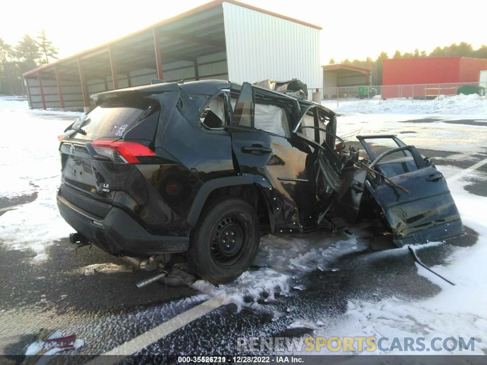 4 fotografías del automóvil dañado 2T3F1RFV2LW117786 TOYOTA RAV4 2020