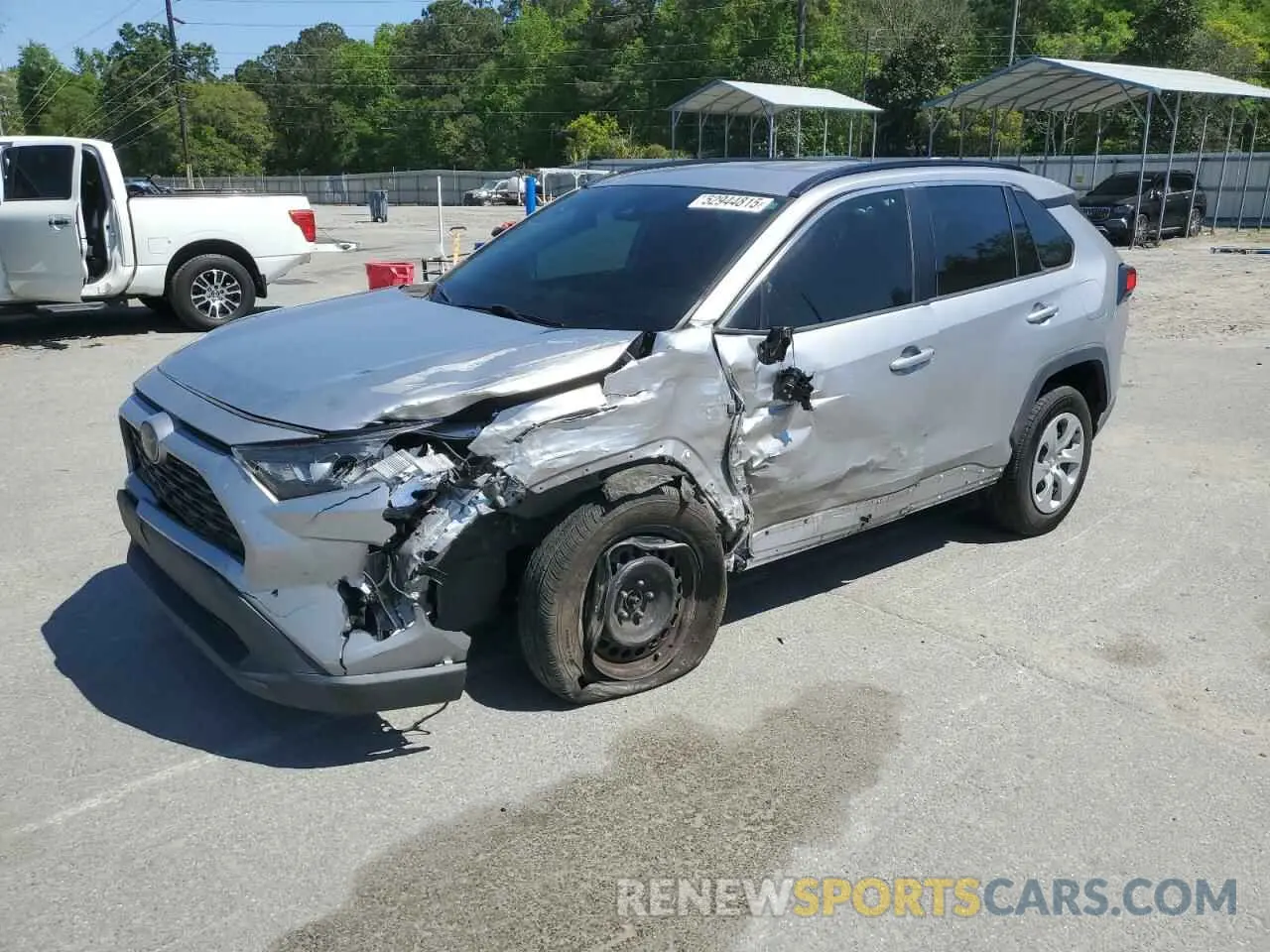 1 fotografías del automóvil dañado 2T3F1RFV3LC096643 TOYOTA RAV4 2020