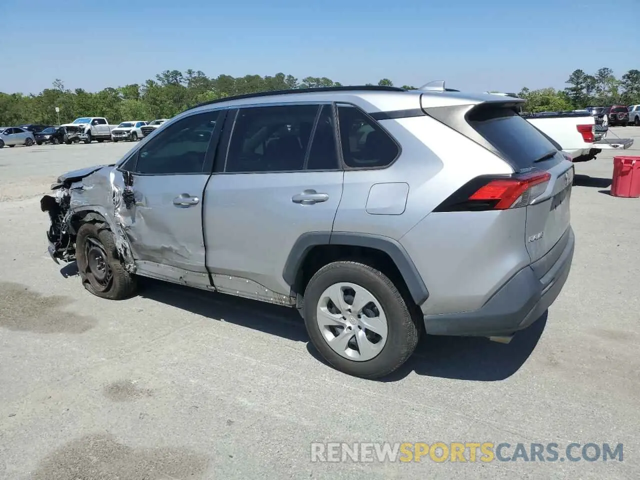 2 fotografías del automóvil dañado 2T3F1RFV3LC096643 TOYOTA RAV4 2020