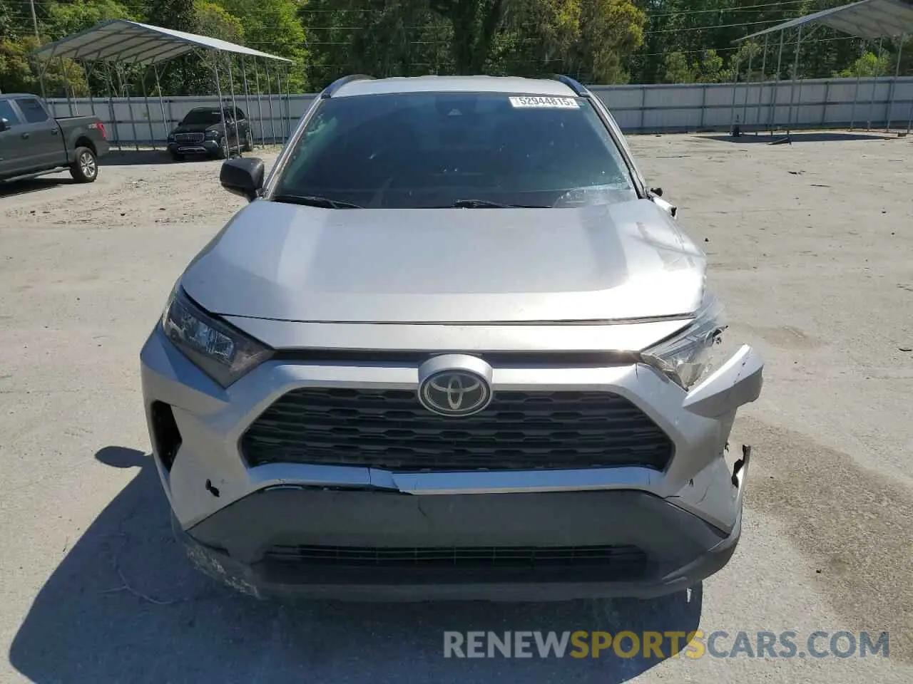 5 fotografías del automóvil dañado 2T3F1RFV3LC096643 TOYOTA RAV4 2020