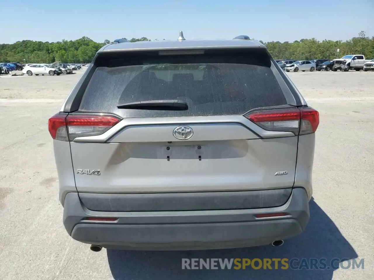 6 fotografías del automóvil dañado 2T3F1RFV3LC096643 TOYOTA RAV4 2020