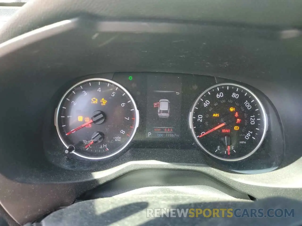 9 fotografías del automóvil dañado 2T3F1RFV3LC096643 TOYOTA RAV4 2020