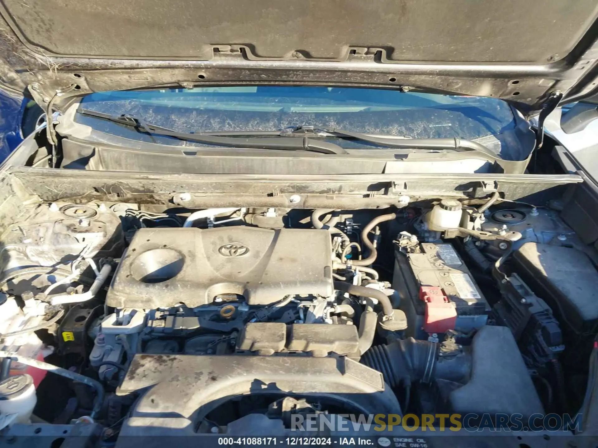 10 fotografías del automóvil dañado 2T3F1RFV3LC106703 TOYOTA RAV4 2020