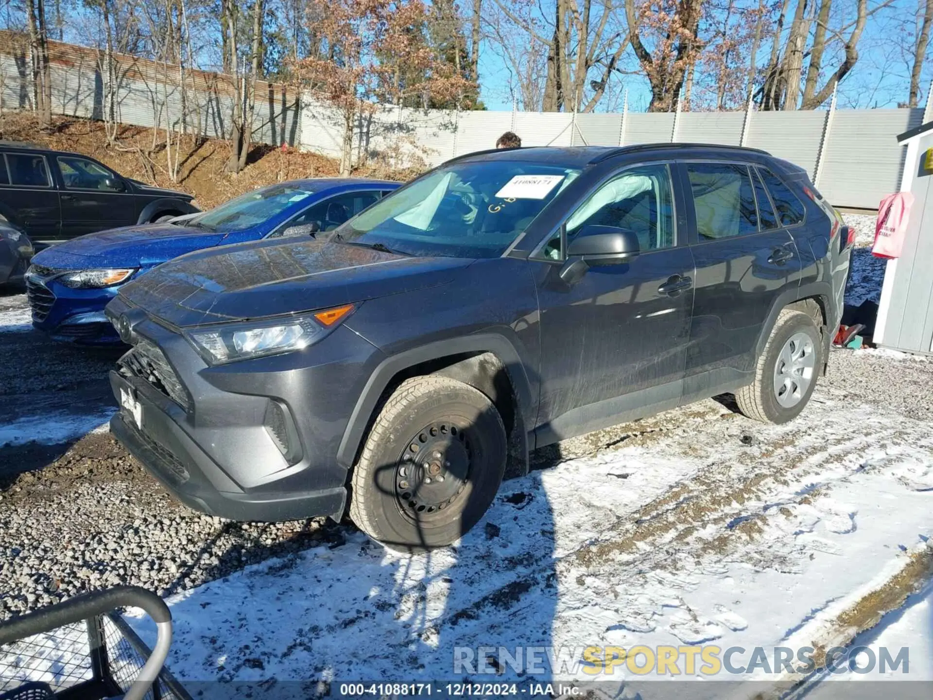 2 fotografías del automóvil dañado 2T3F1RFV3LC106703 TOYOTA RAV4 2020