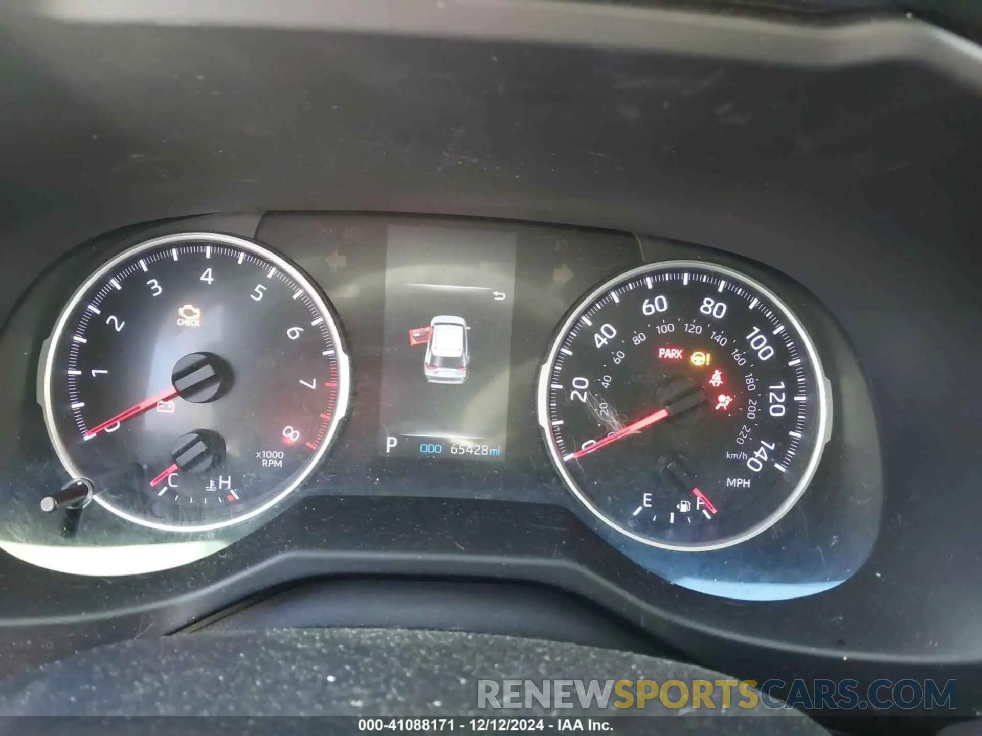 7 fotografías del automóvil dañado 2T3F1RFV3LC106703 TOYOTA RAV4 2020