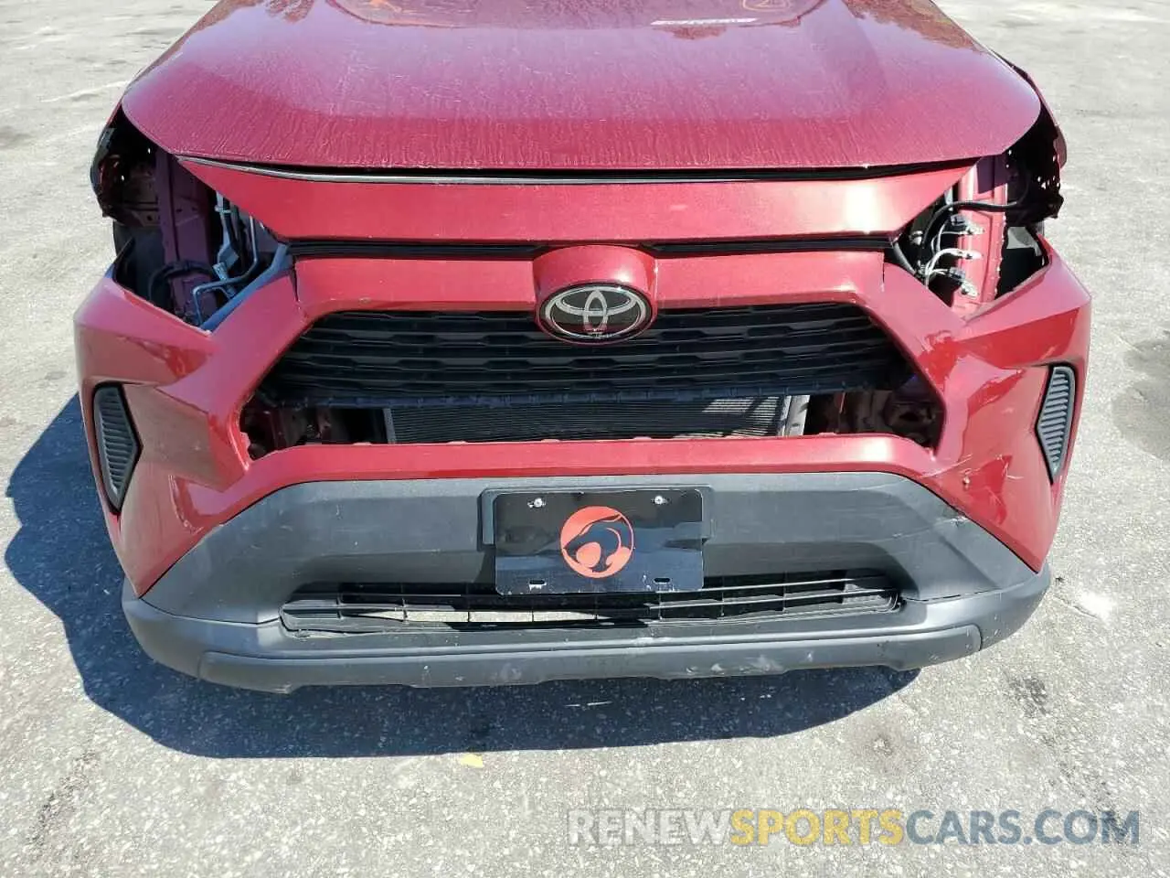 9 fotografías del automóvil dañado 2T3F1RFV3LC107737 TOYOTA RAV4 2020