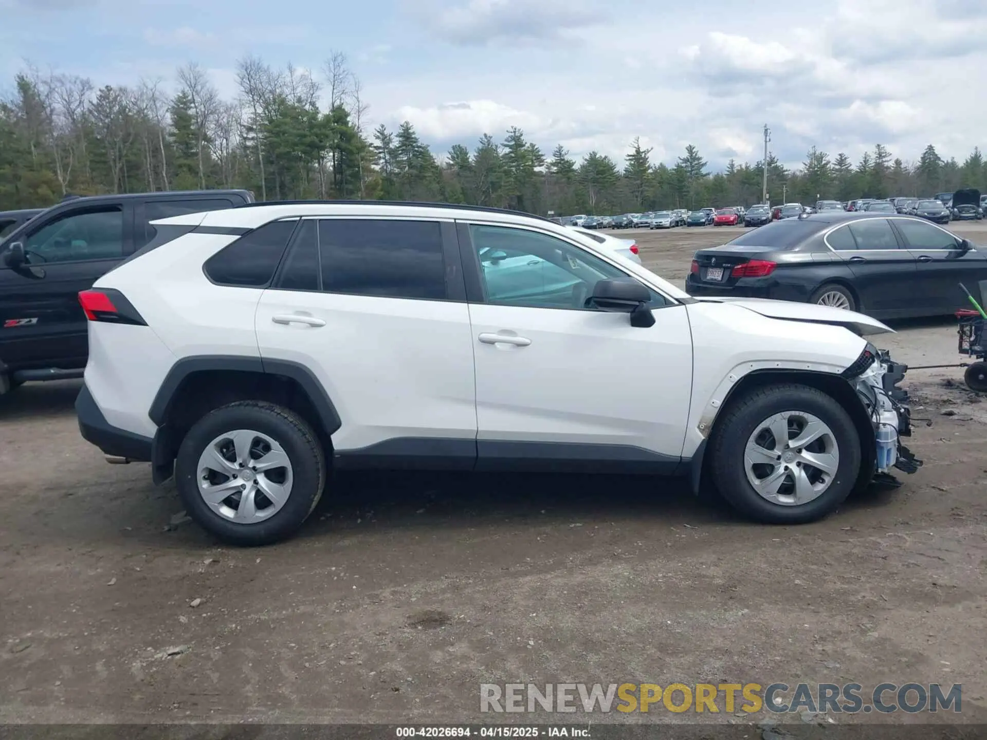 14 fotografías del automóvil dañado 2T3F1RFV3LC115255 TOYOTA RAV4 2020