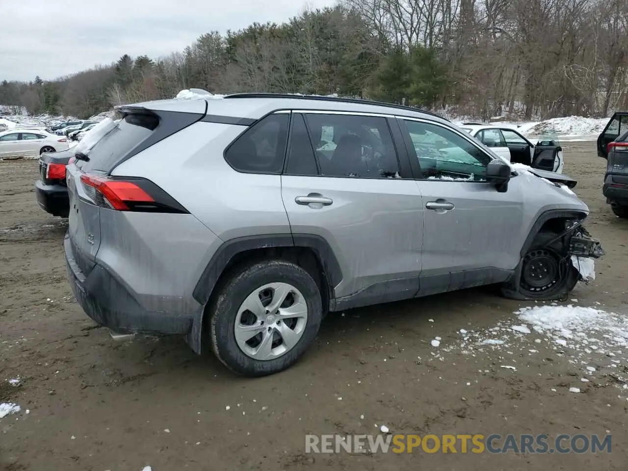 3 fotografías del automóvil dañado 2T3F1RFV3LC119841 TOYOTA RAV4 2020