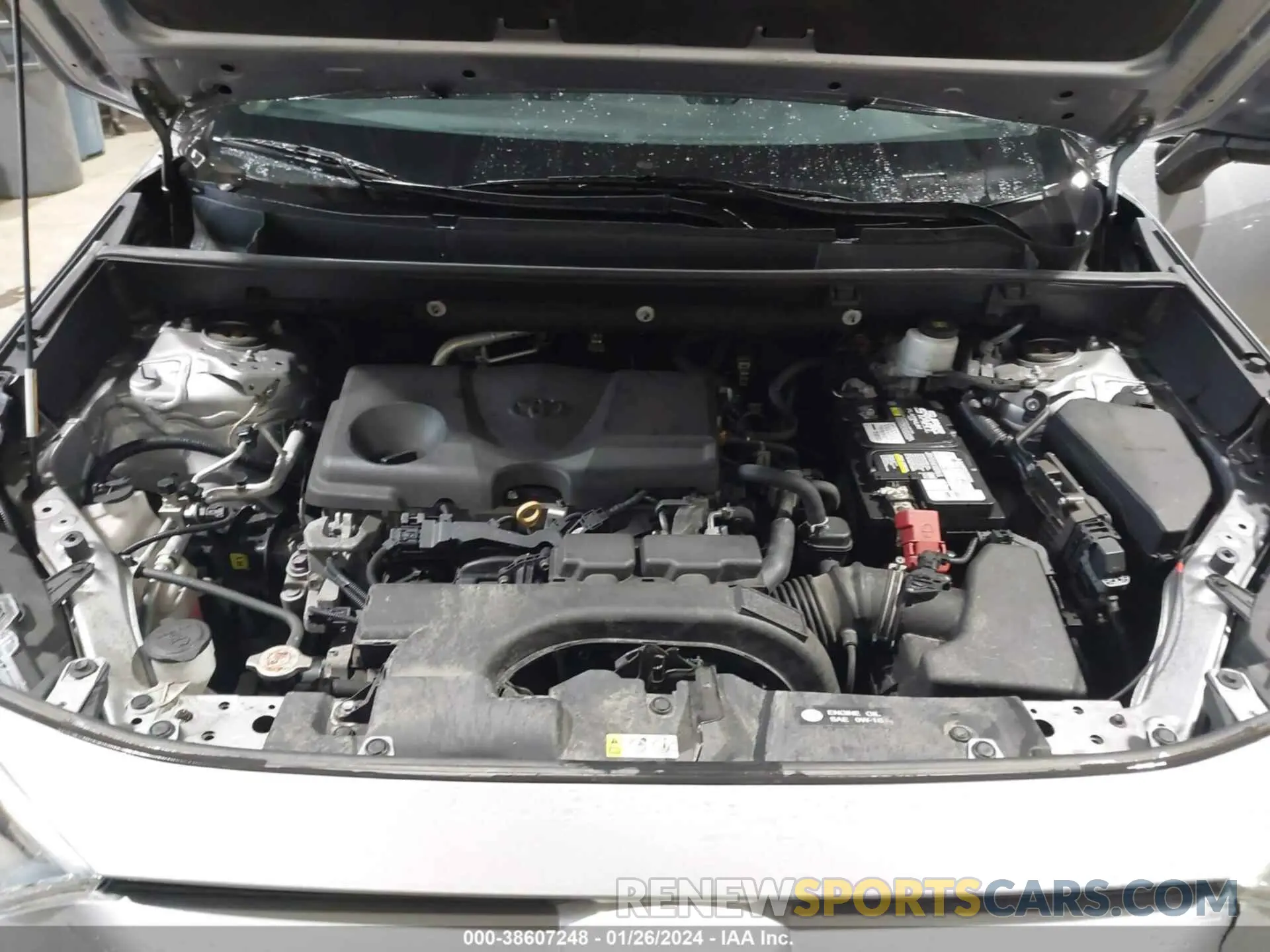 10 fotografías del automóvil dañado 2T3F1RFV4LC087403 TOYOTA RAV4 2020