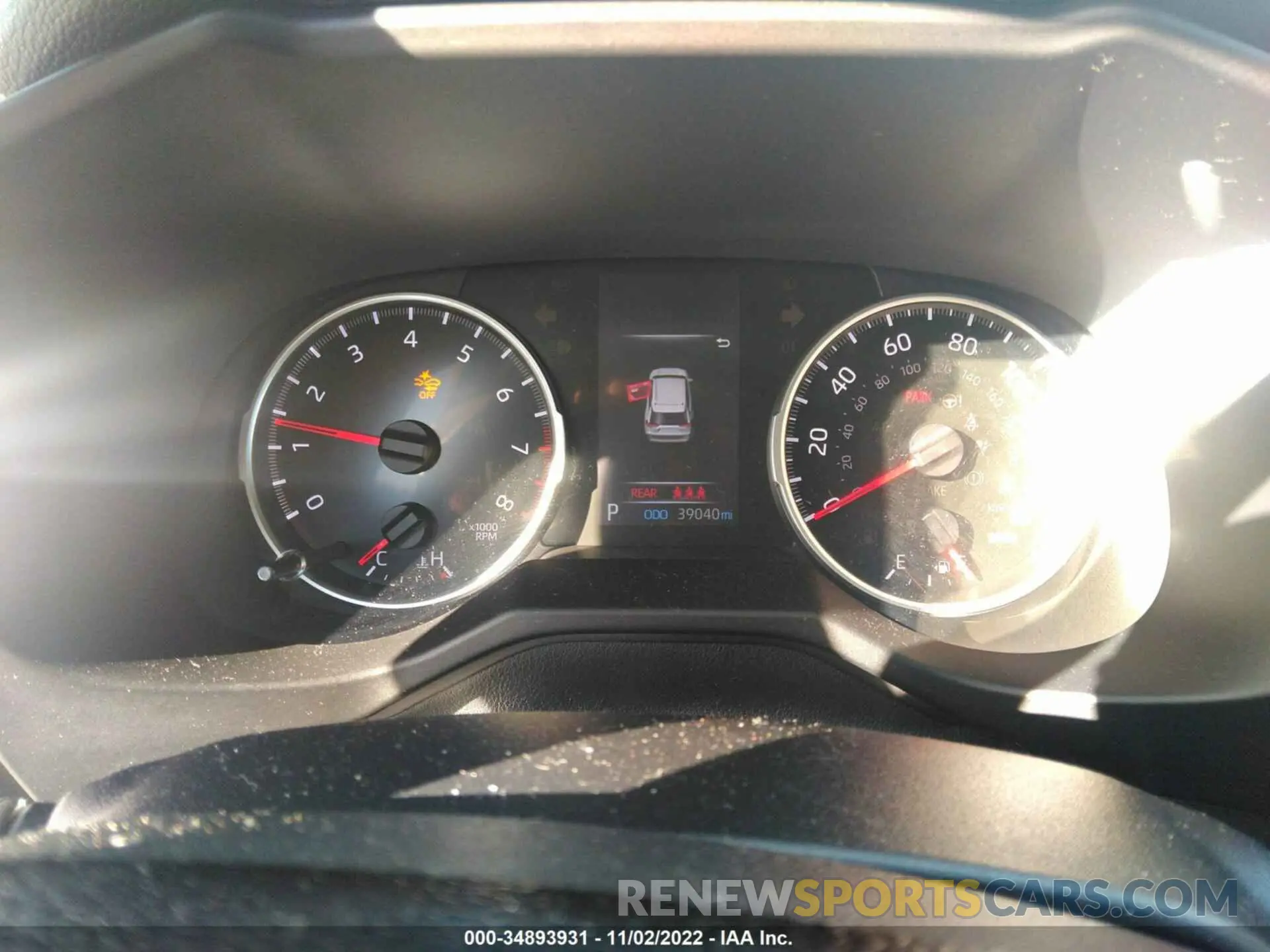 7 fotografías del automóvil dañado 2T3F1RFV4LC112512 TOYOTA RAV4 2020