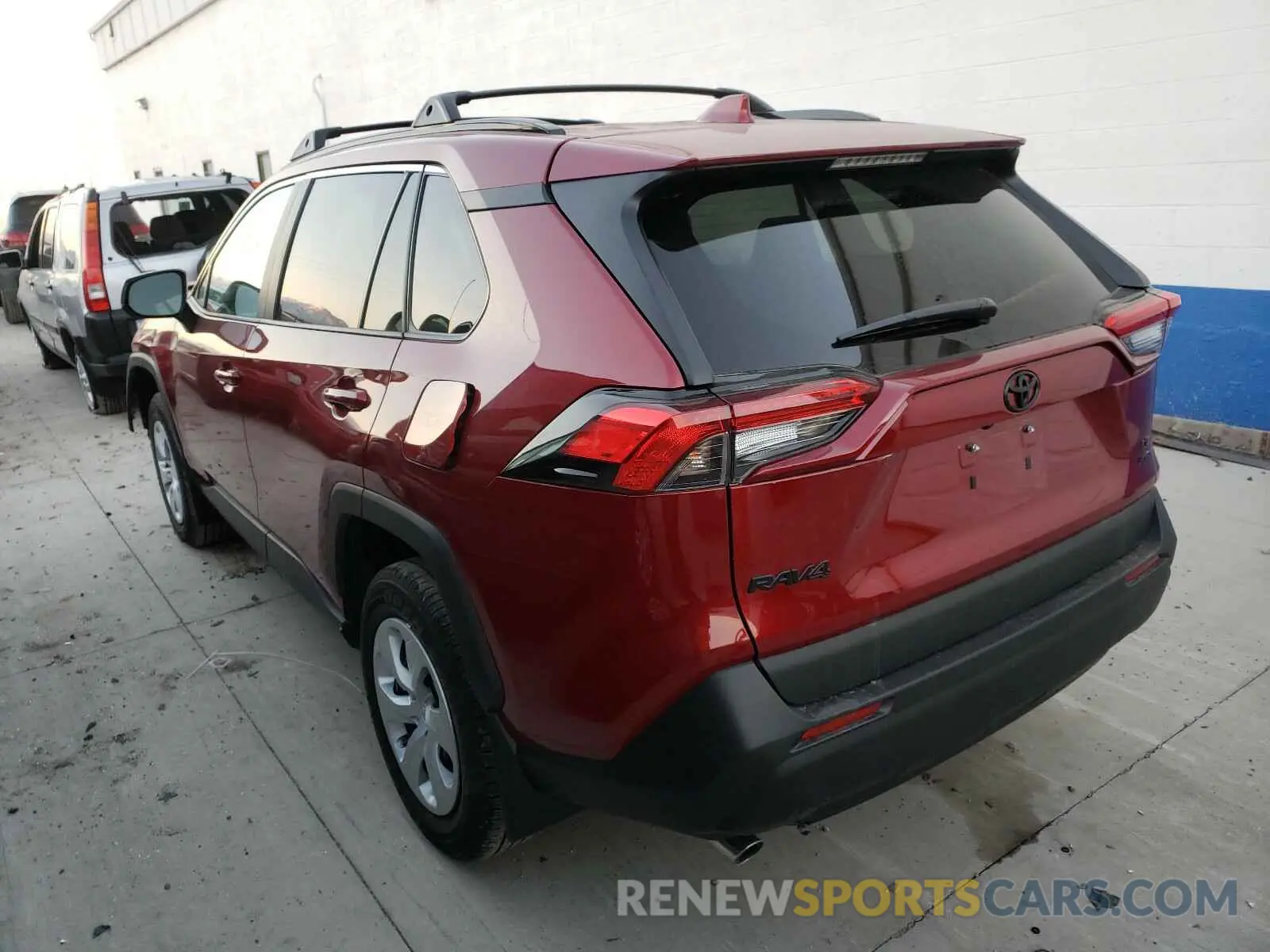3 fotografías del automóvil dañado 2T3F1RFV4LC116026 TOYOTA RAV4 2020
