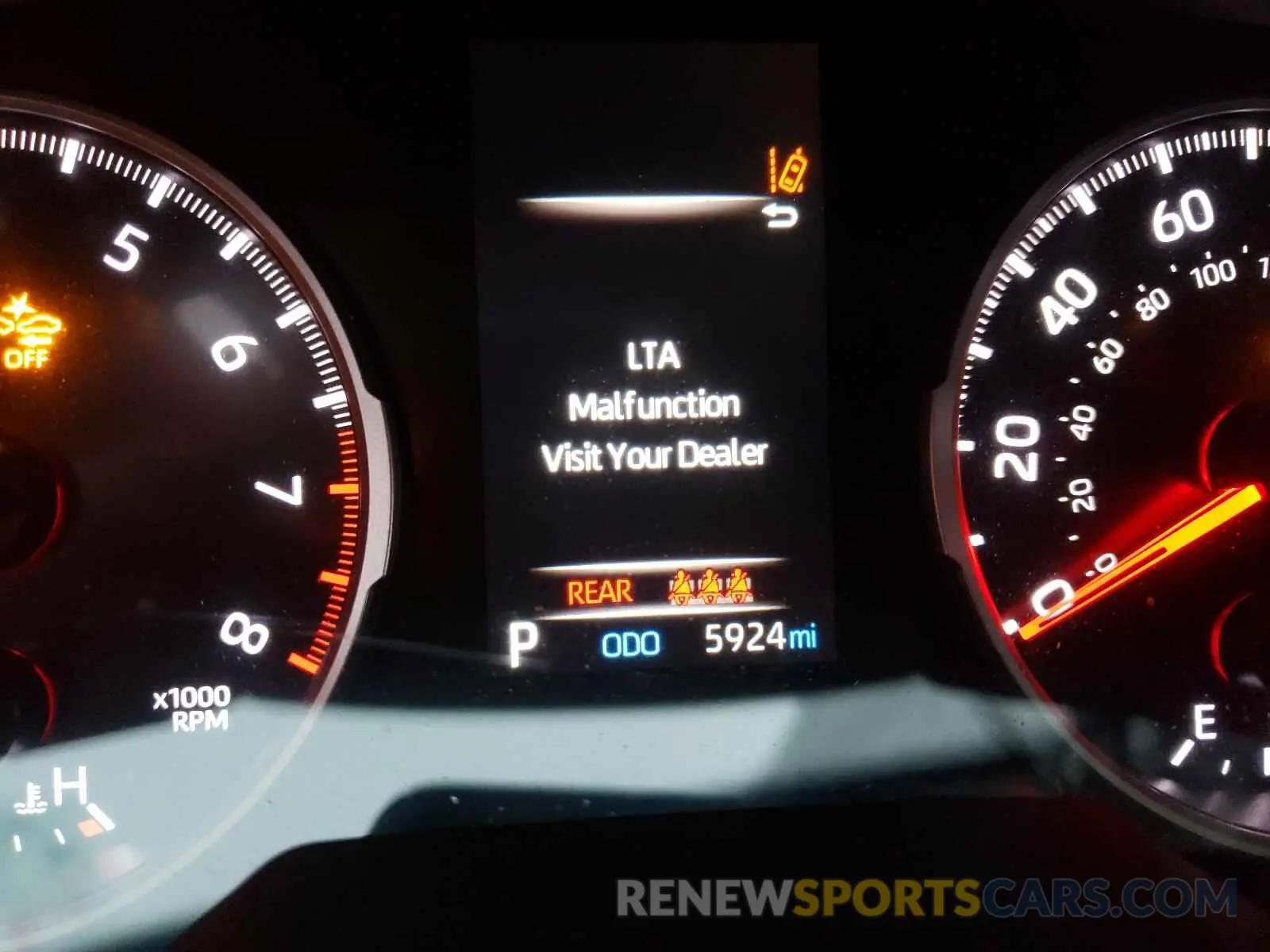 8 fotografías del automóvil dañado 2T3F1RFV4LC116026 TOYOTA RAV4 2020
