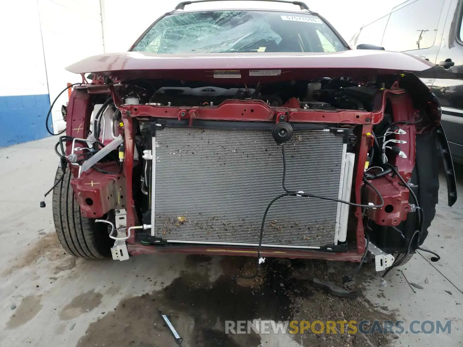 9 fotografías del automóvil dañado 2T3F1RFV4LC116026 TOYOTA RAV4 2020