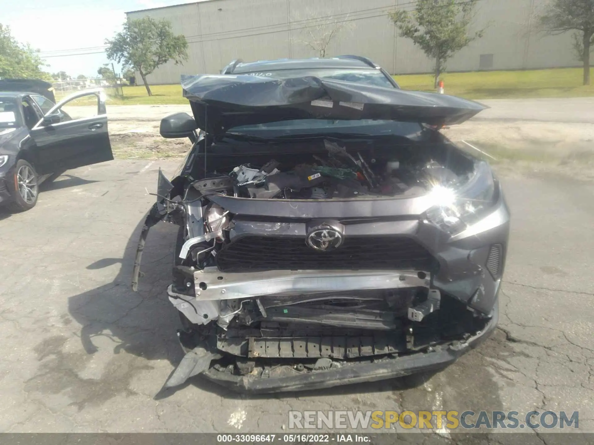 6 fotografías del automóvil dañado 2T3F1RFV4LC117483 TOYOTA RAV4 2020