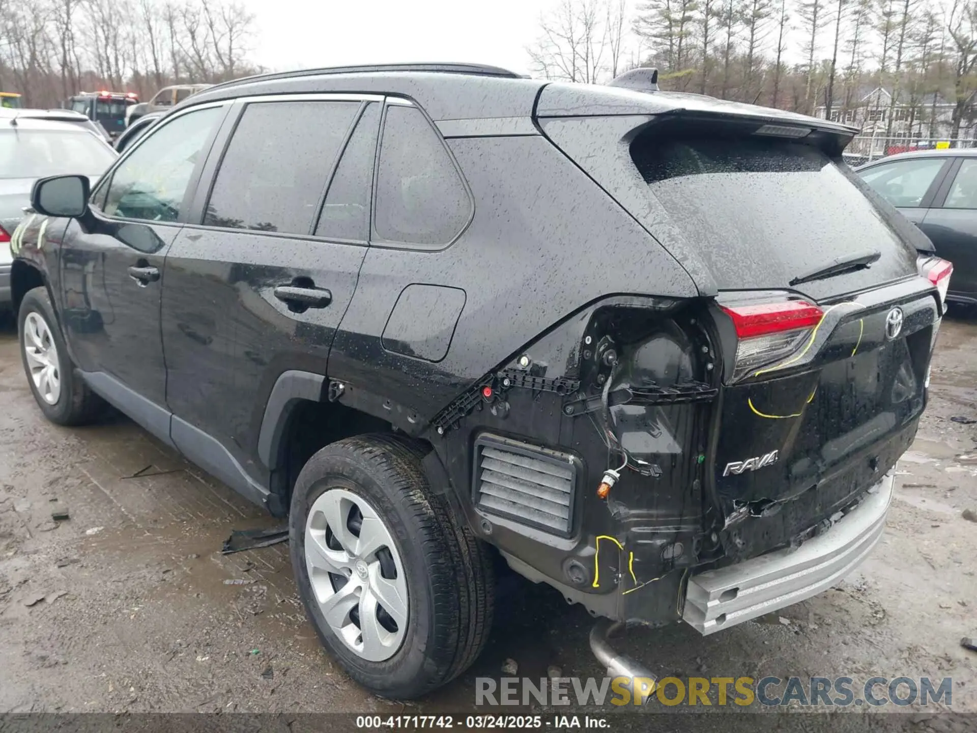 3 fotografías del automóvil dañado 2T3F1RFV4LW085584 TOYOTA RAV4 2020
