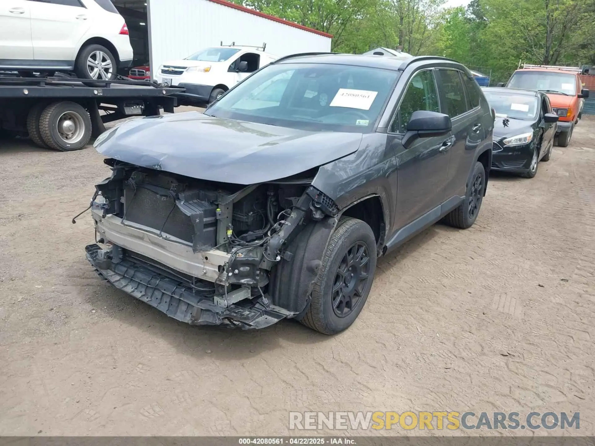 2 fotografías del automóvil dañado 2T3F1RFV4LW104294 TOYOTA RAV4 2020