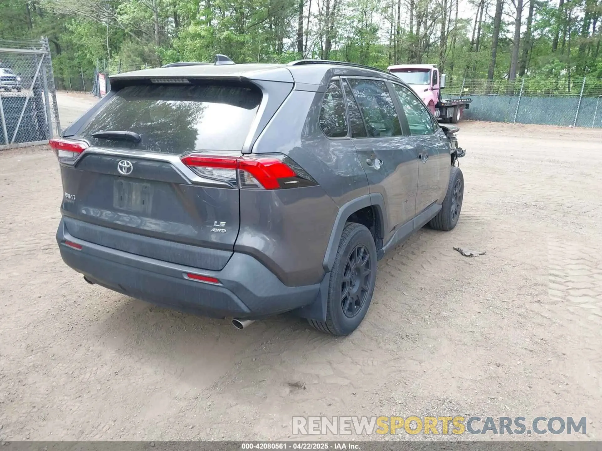 4 fotografías del automóvil dañado 2T3F1RFV4LW104294 TOYOTA RAV4 2020