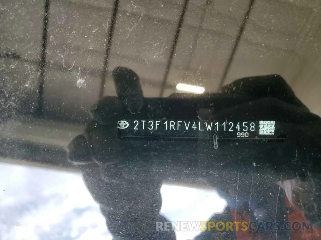 13 fotografías del automóvil dañado 2T3F1RFV4LW112458 TOYOTA RAV4 2020