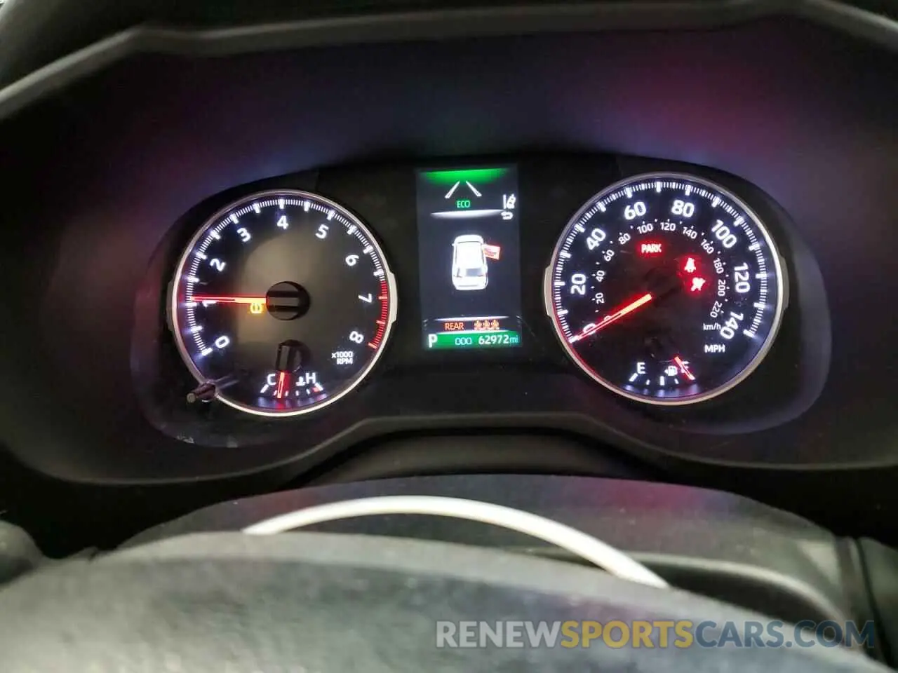9 fotografías del automóvil dañado 2T3F1RFV4LW112458 TOYOTA RAV4 2020
