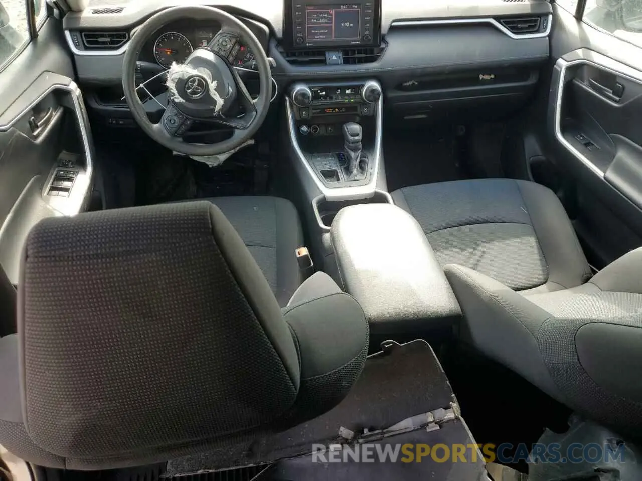 8 fotografías del automóvil dañado 2T3F1RFV4LW120687 TOYOTA RAV4 2020