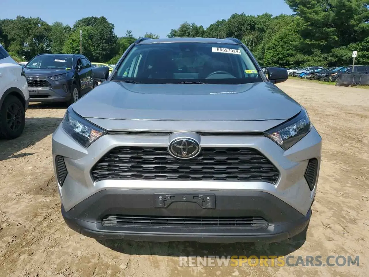 5 fotografías del automóvil dañado 2T3F1RFV5LC135801 TOYOTA RAV4 2020