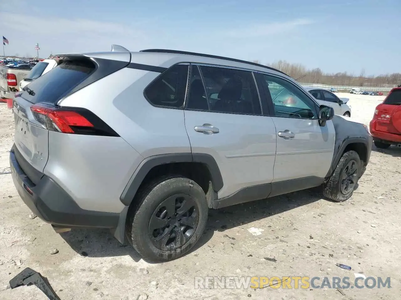 3 fotografías del automóvil dañado 2T3F1RFV5LW107026 TOYOTA RAV4 2020