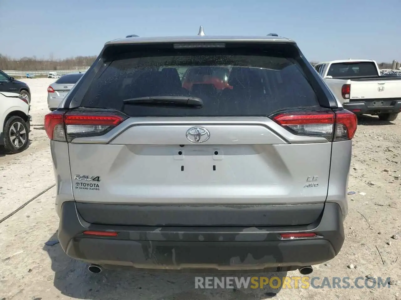 6 fotografías del automóvil dañado 2T3F1RFV5LW107026 TOYOTA RAV4 2020