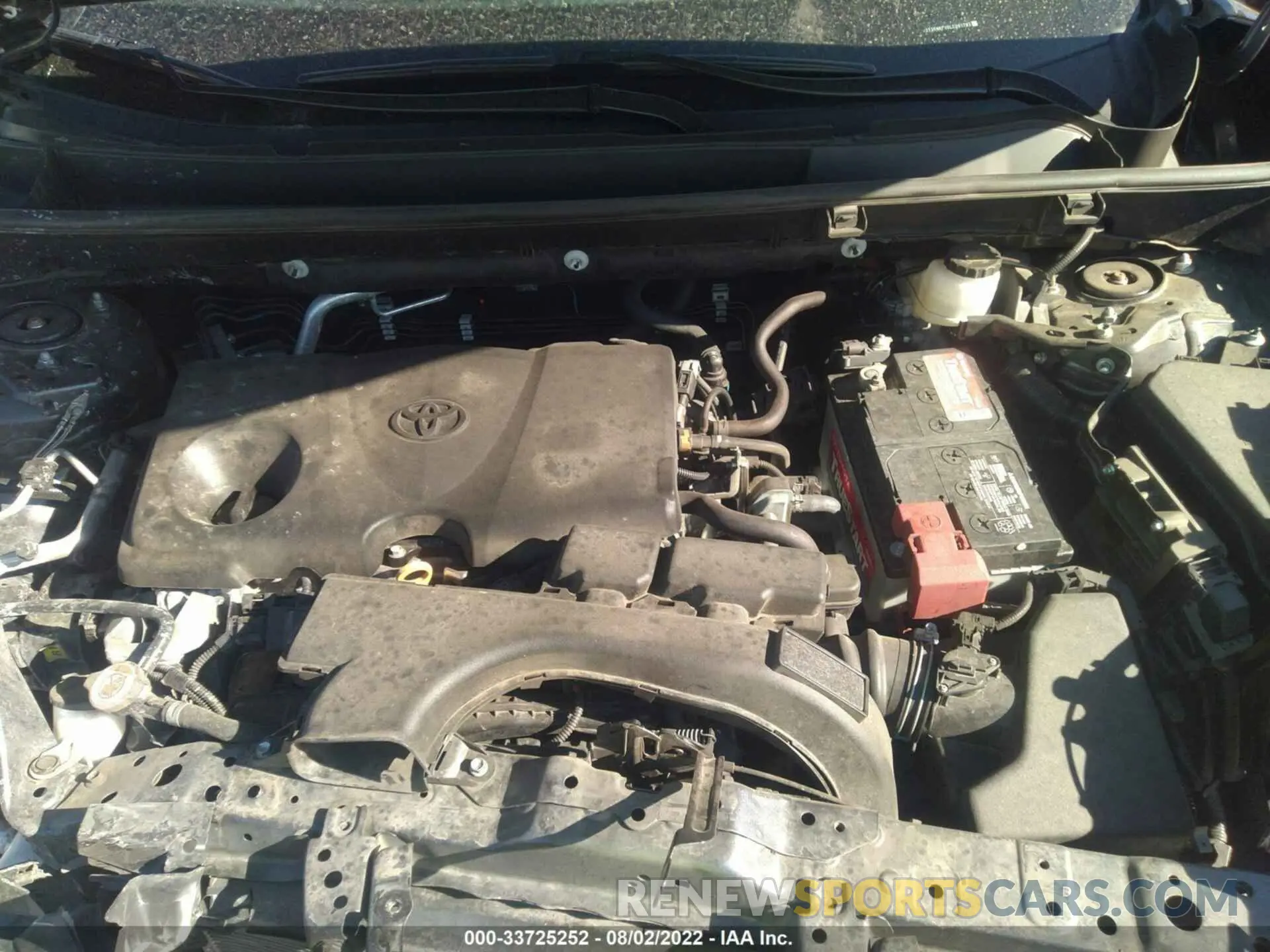 10 fotografías del automóvil dañado 2T3F1RFV6LC091792 TOYOTA RAV4 2020