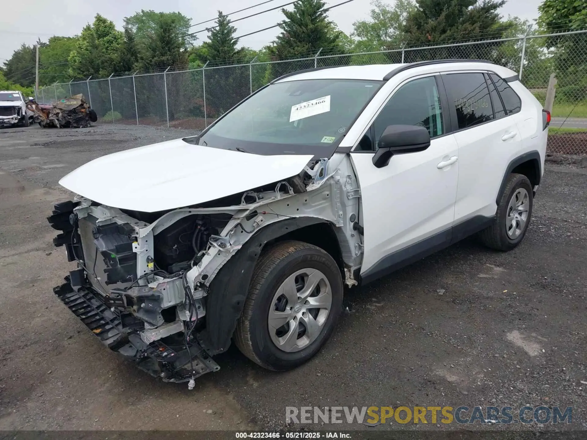 2 fotografías del automóvil dañado 2T3F1RFV6LC100815 TOYOTA RAV4 2020