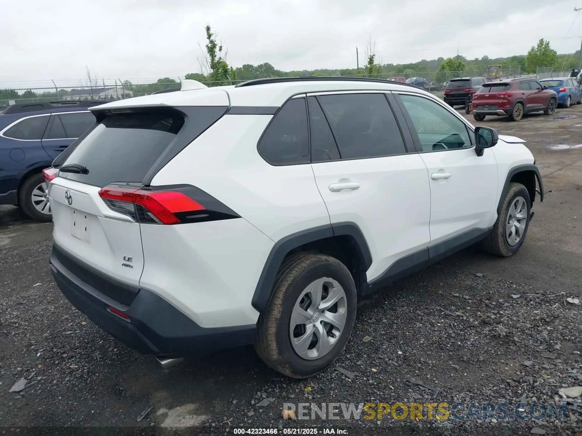 4 fotografías del automóvil dañado 2T3F1RFV6LC100815 TOYOTA RAV4 2020