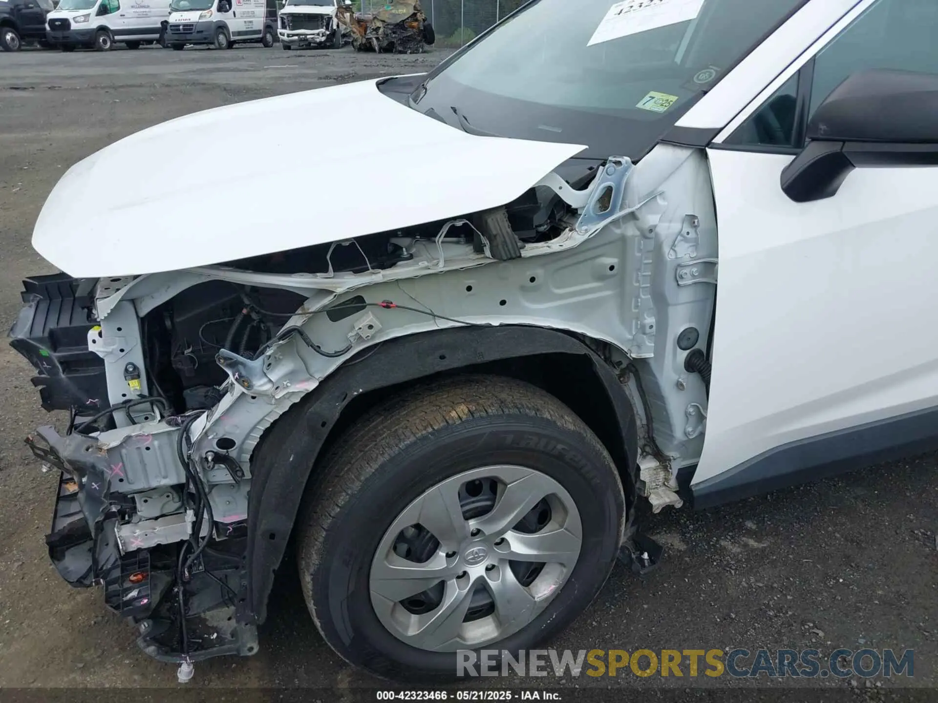 6 fotografías del automóvil dañado 2T3F1RFV6LC100815 TOYOTA RAV4 2020