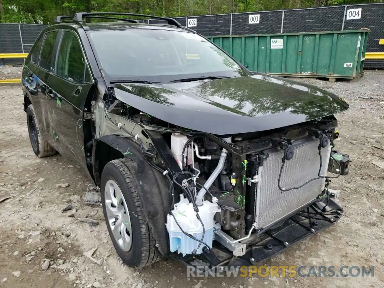 9 fotografías del automóvil dañado 2T3F1RFV6LC108994 TOYOTA RAV4 2020