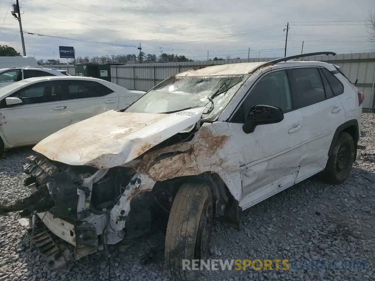 1 fotografías del automóvil dañado 2T3F1RFV6LC120160 TOYOTA RAV4 2020