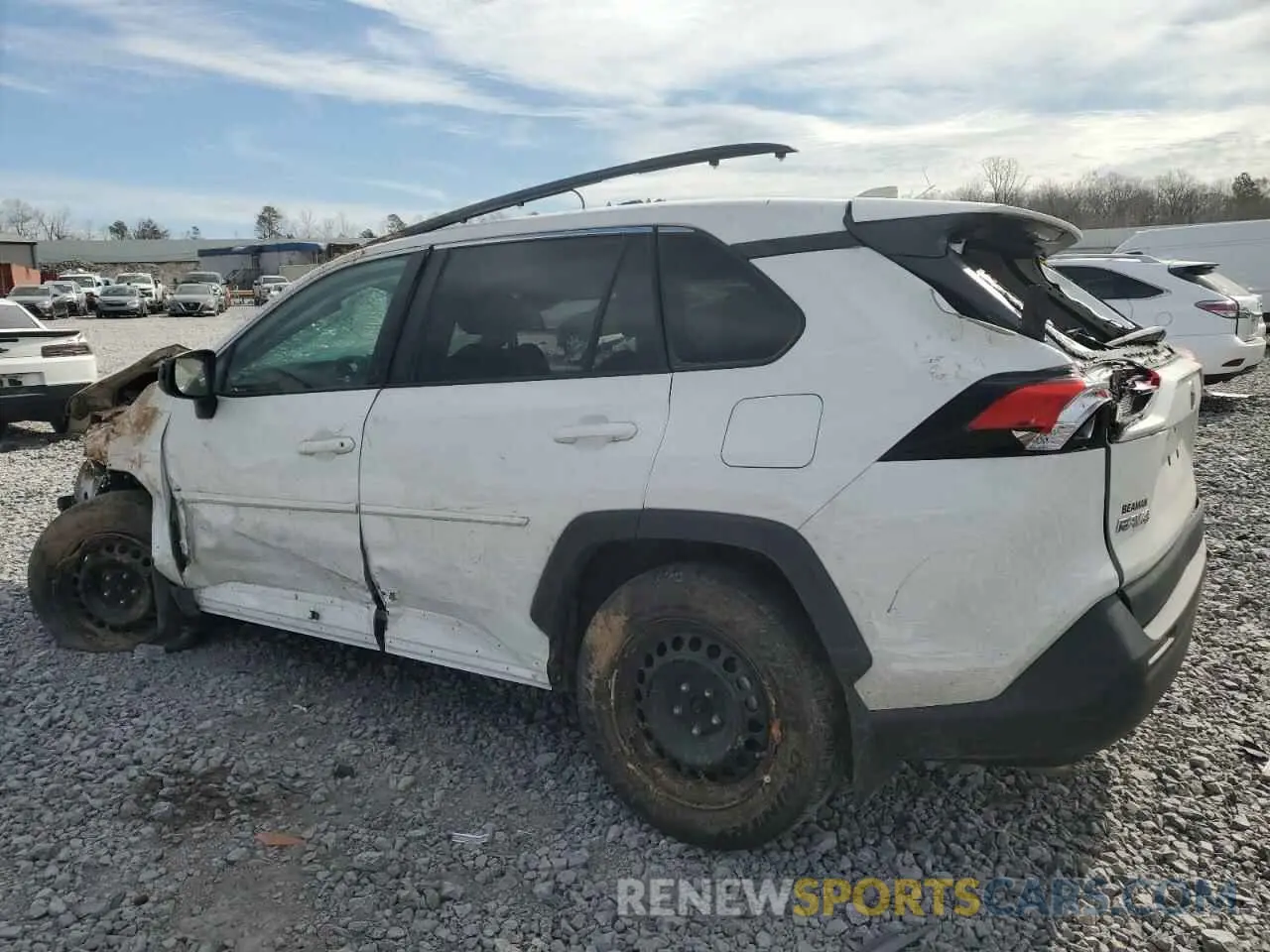 2 fotografías del automóvil dañado 2T3F1RFV6LC120160 TOYOTA RAV4 2020