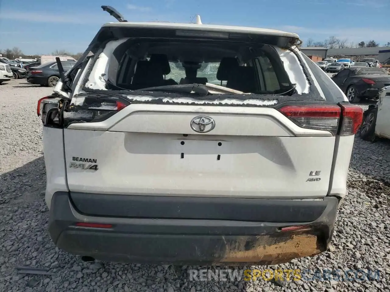 6 fotografías del automóvil dañado 2T3F1RFV6LC120160 TOYOTA RAV4 2020