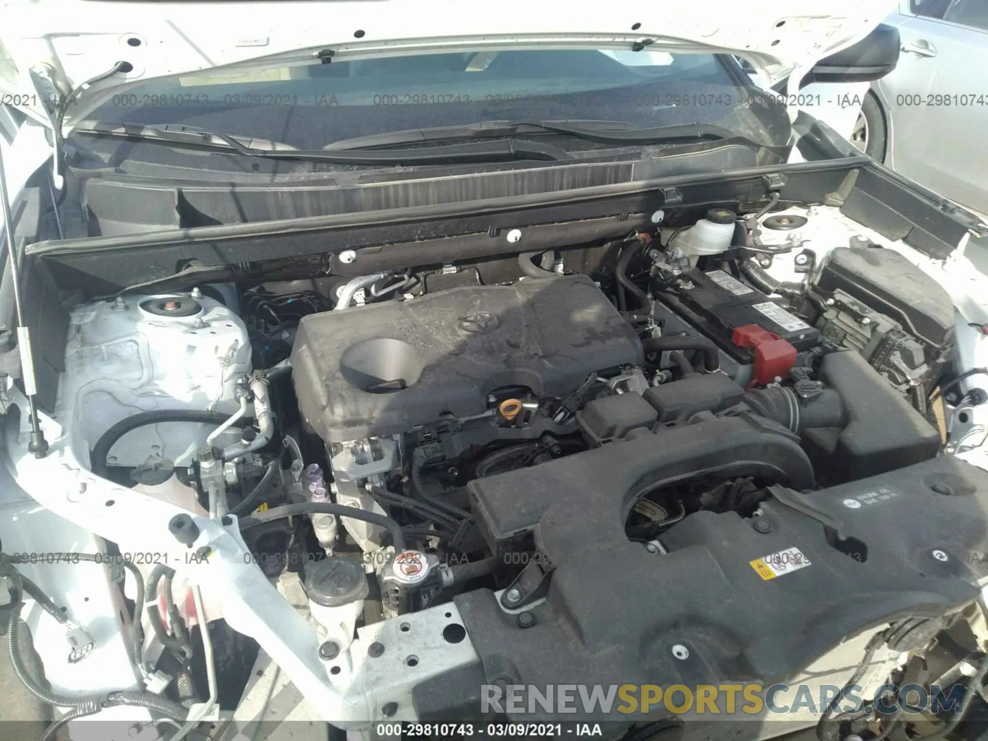 10 fotografías del automóvil dañado 2T3F1RFV7LC071499 TOYOTA RAV4 2020