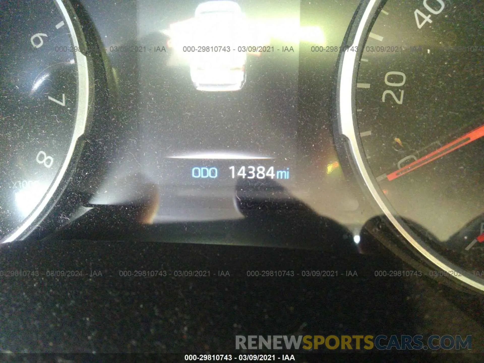 7 fotografías del automóvil dañado 2T3F1RFV7LC071499 TOYOTA RAV4 2020
