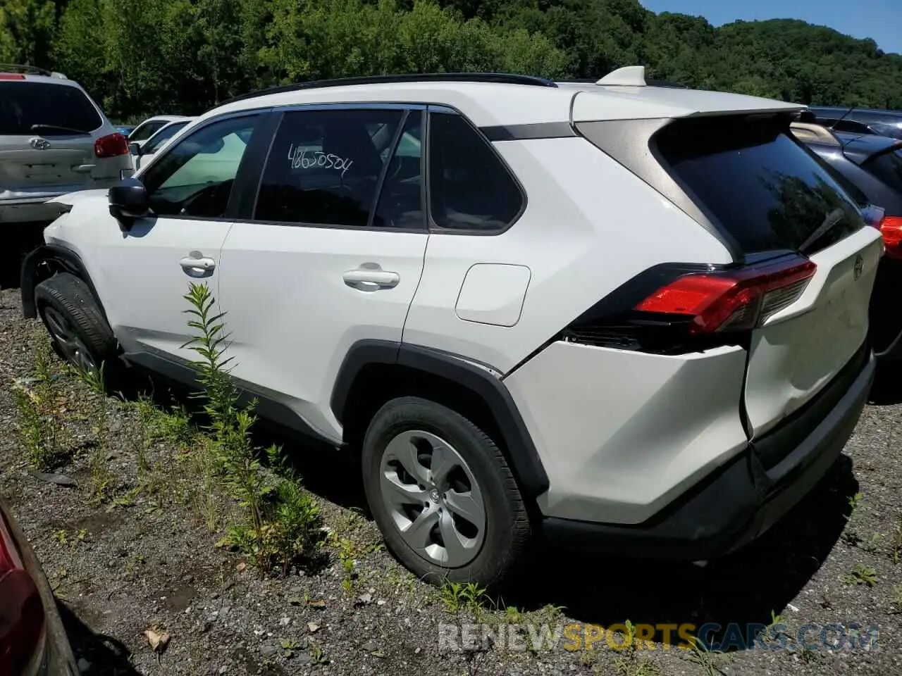 2 fotografías del automóvil dañado 2T3F1RFV7LC072300 TOYOTA RAV4 2020