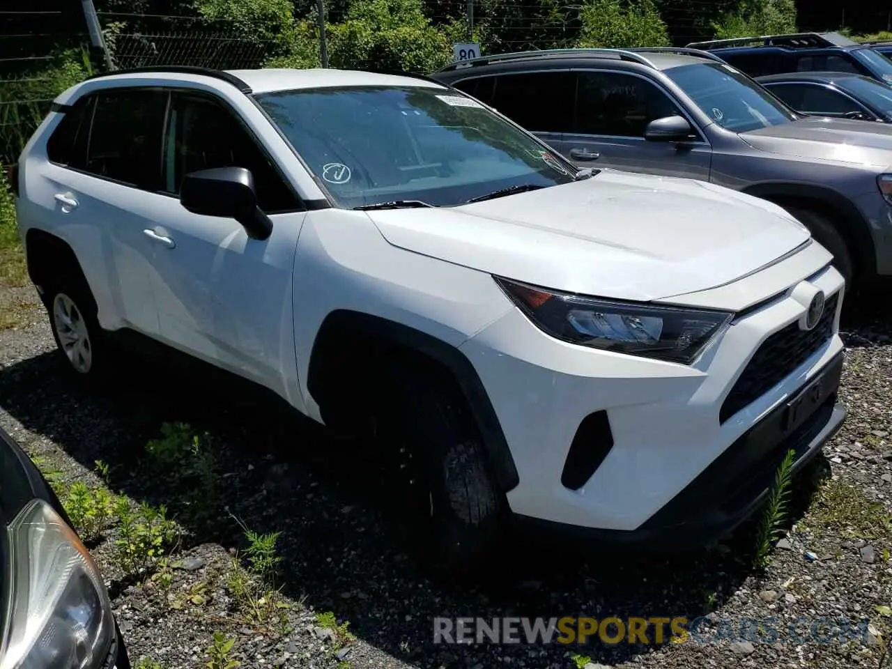 4 fotografías del automóvil dañado 2T3F1RFV7LC072300 TOYOTA RAV4 2020