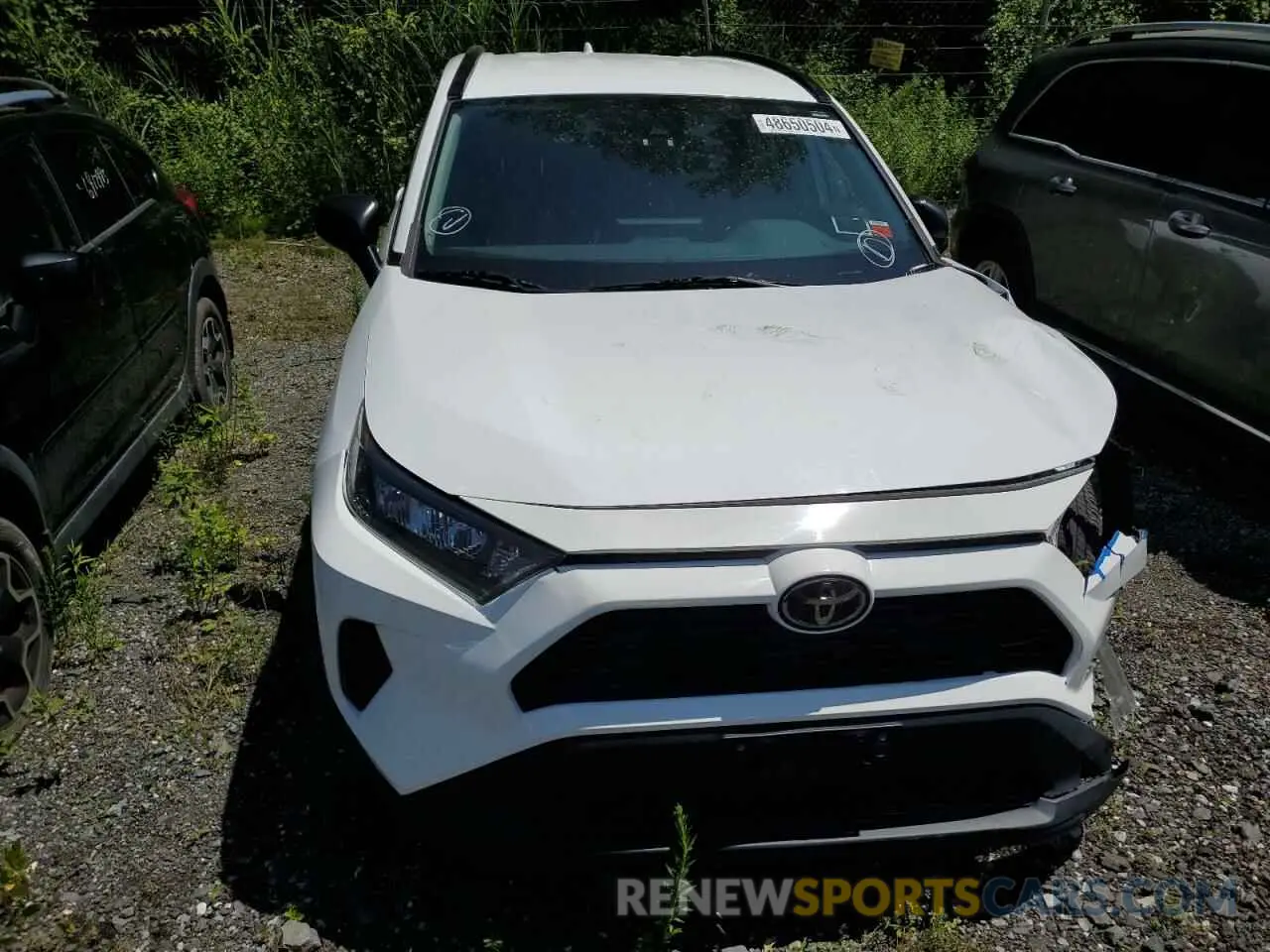 5 fotografías del automóvil dañado 2T3F1RFV7LC072300 TOYOTA RAV4 2020