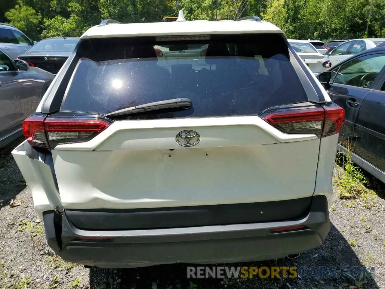 6 fotografías del automóvil dañado 2T3F1RFV7LC072300 TOYOTA RAV4 2020