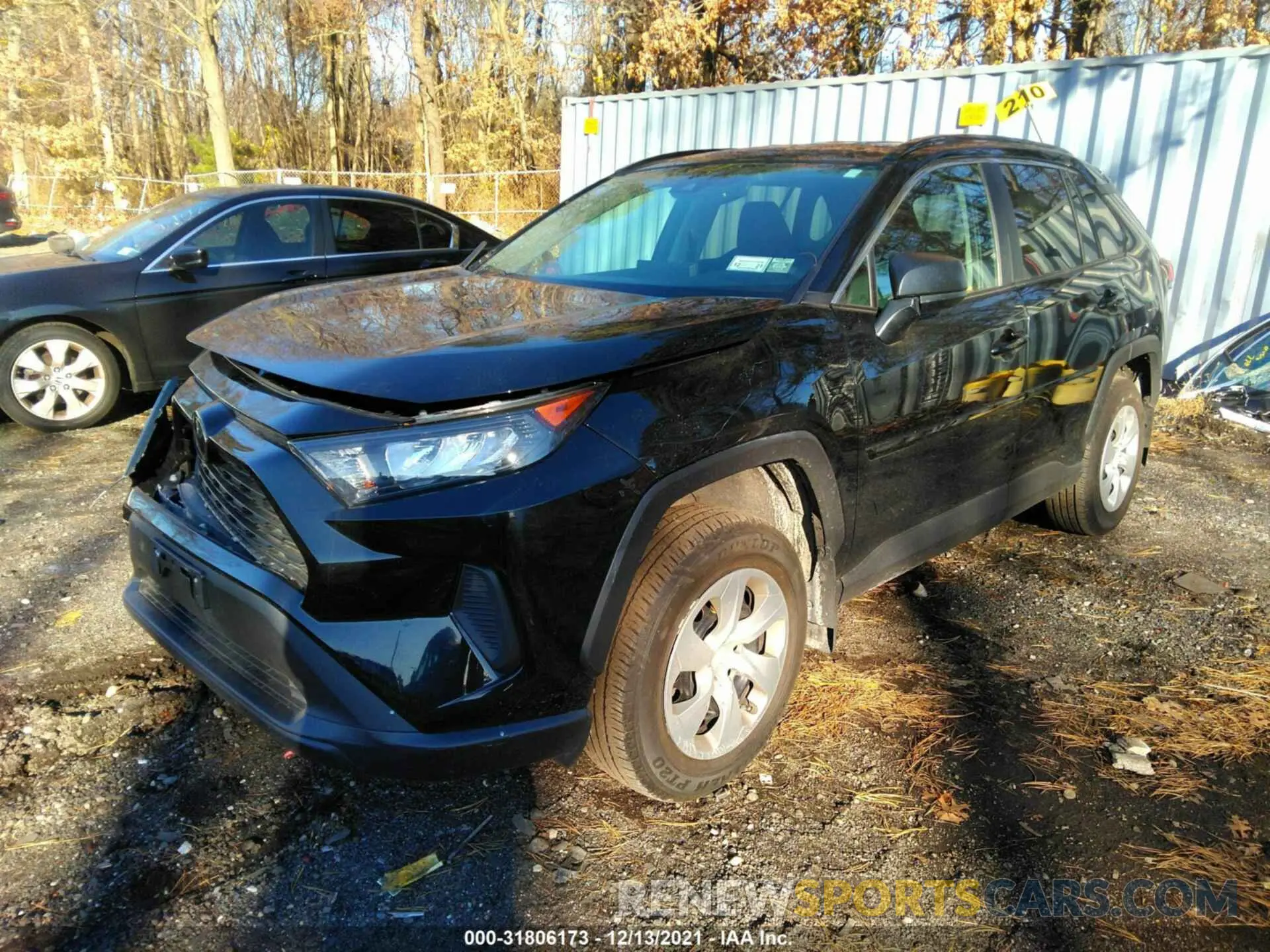 2 fotografías del automóvil dañado 2T3F1RFV7LC077514 TOYOTA RAV4 2020