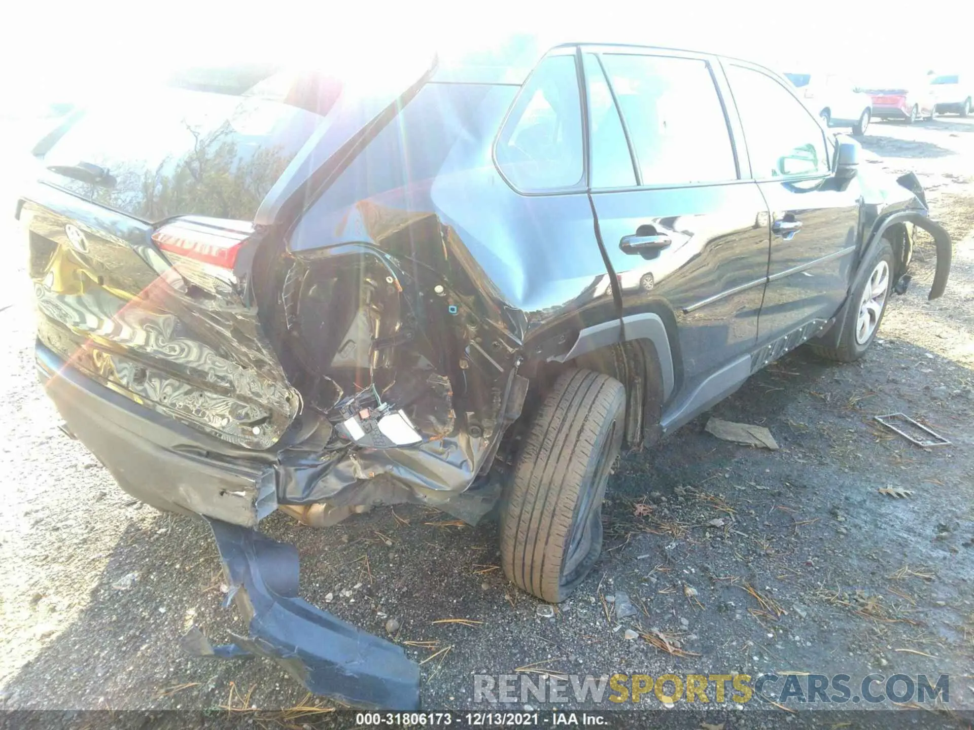 6 fotografías del automóvil dañado 2T3F1RFV7LC077514 TOYOTA RAV4 2020