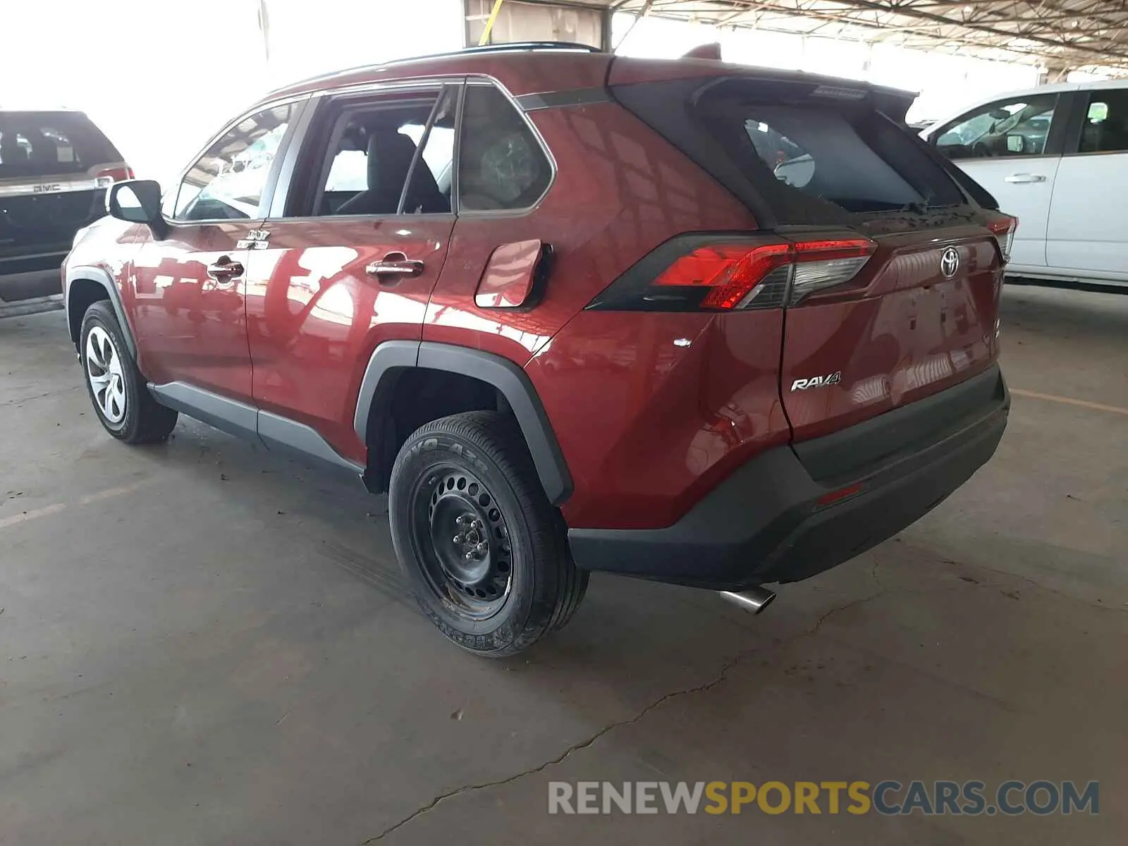 3 fotografías del automóvil dañado 2T3F1RFV7LC086858 TOYOTA RAV4 2020