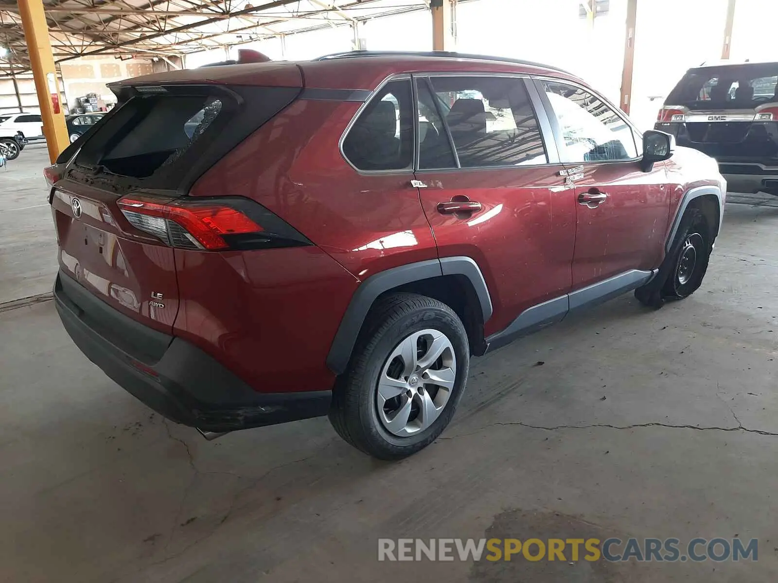 4 fotografías del automóvil dañado 2T3F1RFV7LC086858 TOYOTA RAV4 2020