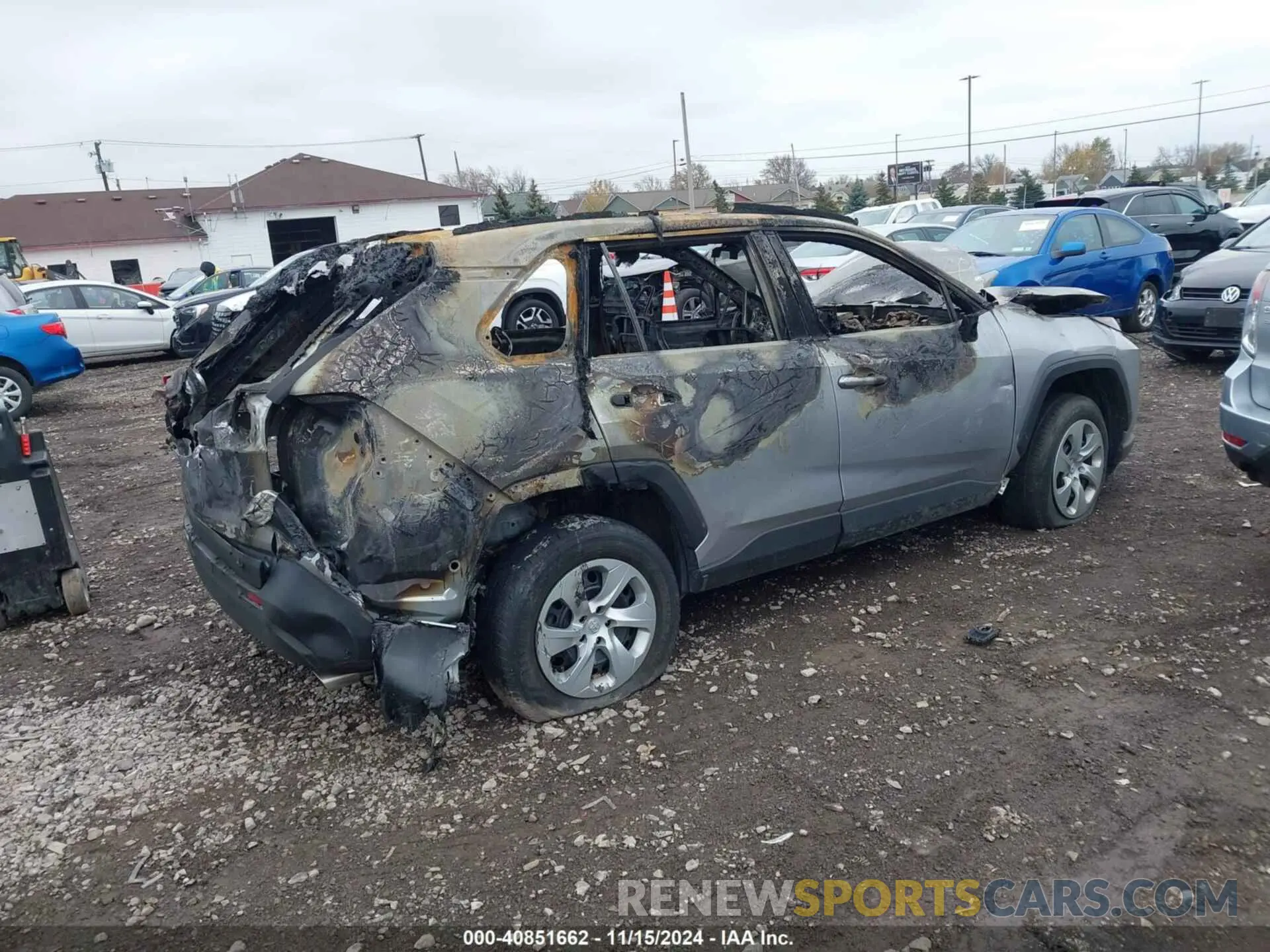 4 fotografías del automóvil dañado 2T3F1RFV8LC061287 TOYOTA RAV4 2020